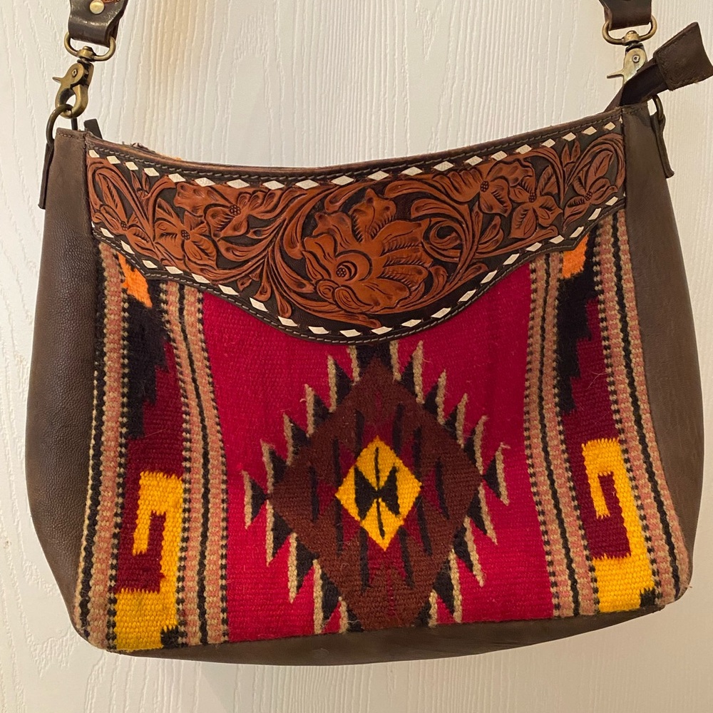 Pendleton wool western purse